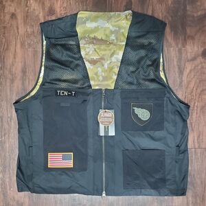 Tennessee Titans Nike Salute To Service Vest Mens XL Black Military Camo Fishing